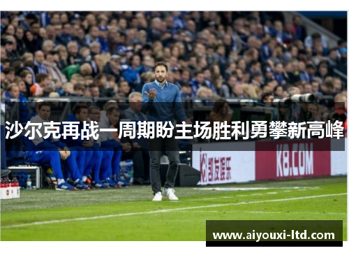 沙尔克再战一周期盼主场胜利勇攀新高峰