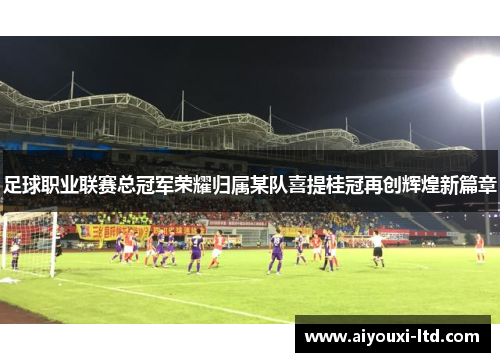 足球职业联赛总冠军荣耀归属某队喜提桂冠再创辉煌新篇章